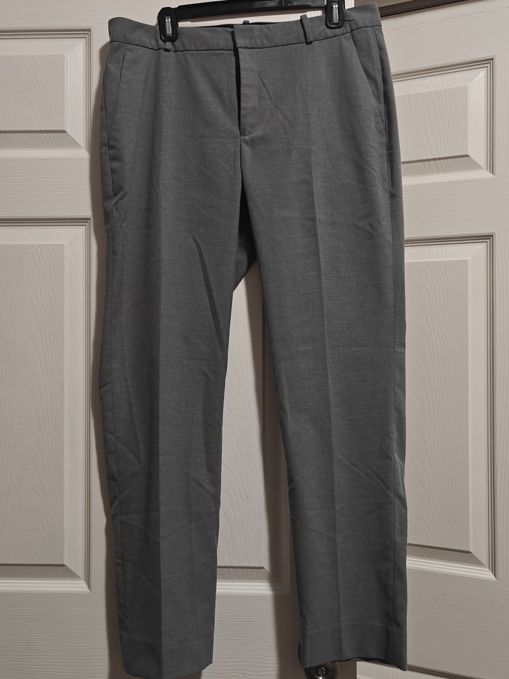 Banana Republic Ryan Curvy Straight Slacks - Light Grey - Size 14